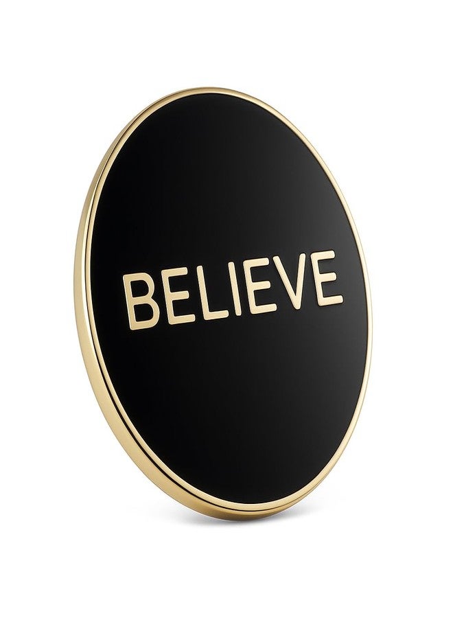 PinMaze Believe Inspirational Faith Hope Motivational Courage Lapel Pin - Image 1